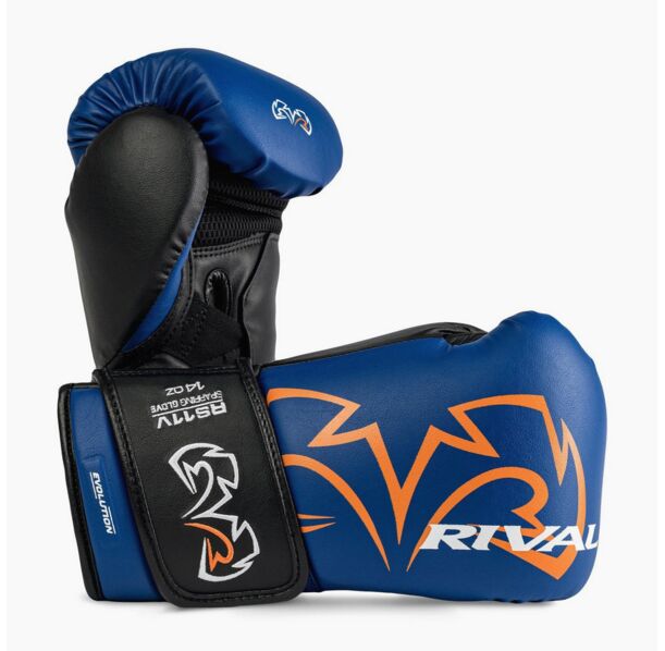 Боксови ръкавижи - Boxing gloves Rival Evolution Sparring RS11V - Blue