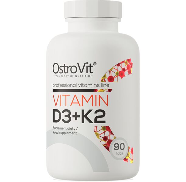 OstroVit Vitamin D3 2000 + K2 100 mcg / 90 Таблетки