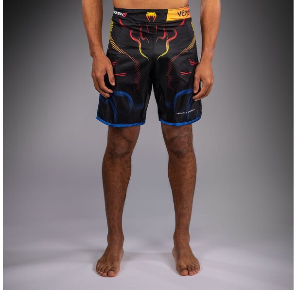 Рашгард Venum x TEKKEN 8 Fight Shorts - Yoshimitsu - Black/Orange