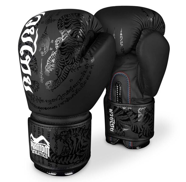Phantom Athletics - Боксов ръкавици - Boxing gloves Phantom Muay Thai - Black/Black
