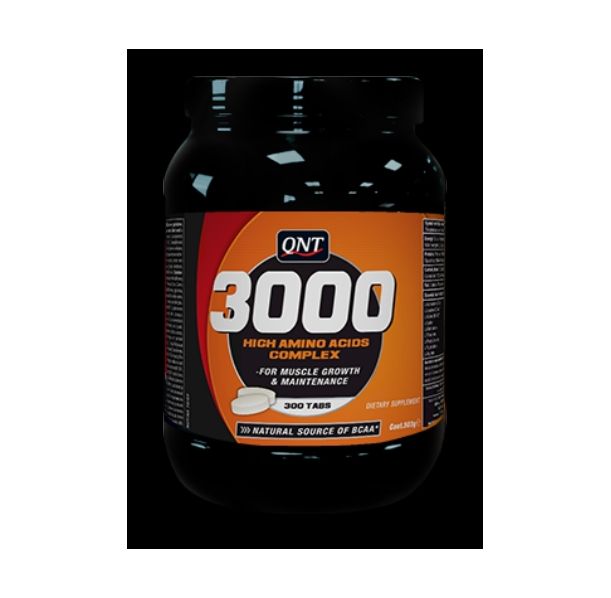 QNT - Amino Acid 3000 / 300 Tabs.