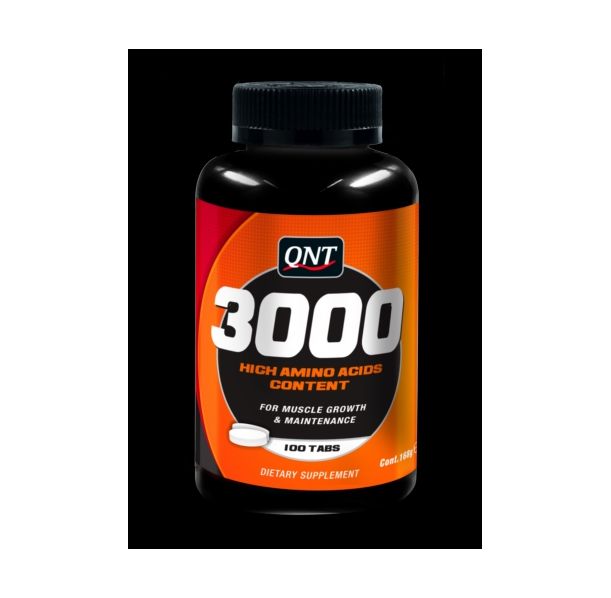 QNT - Amino Acid 3000 / 100 Tabs.