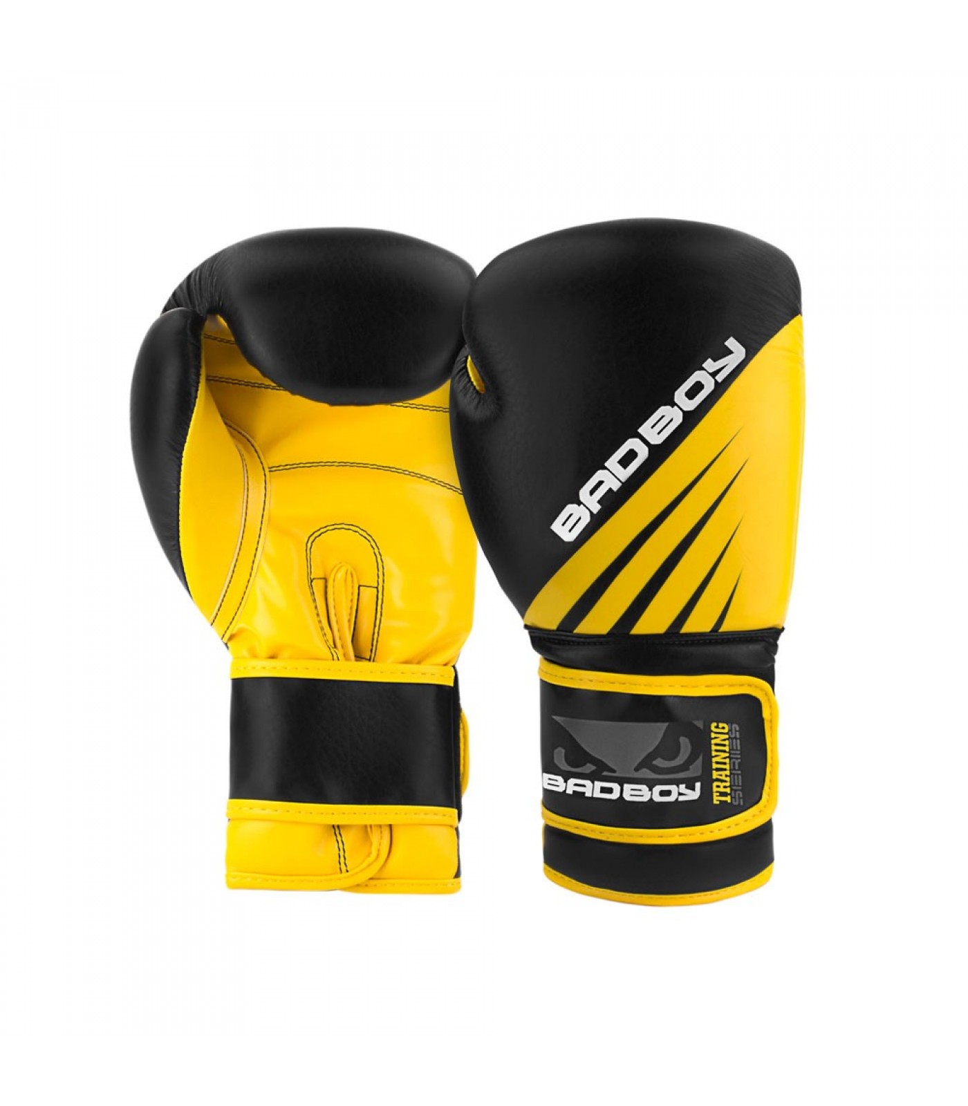 Боксови Ръкавици - Bad Boy Training Series Impact Boxing Gloves - Black/Yellow 