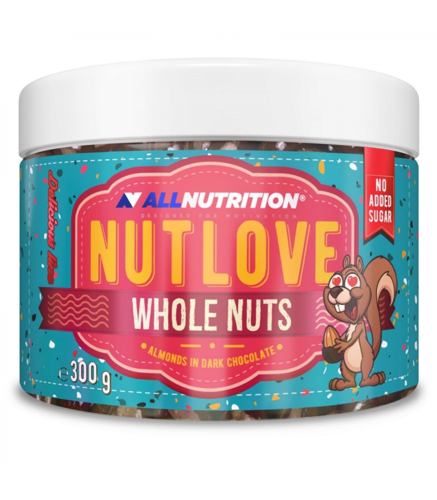 Allnutrition NutLove Whole Nuts - Almonds - Диетични Ядки