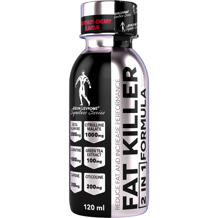 Kevin Levrone Fat Killer 2 in 1 Shot / Thermogenic Pre-Workout / 24 x 120 мл