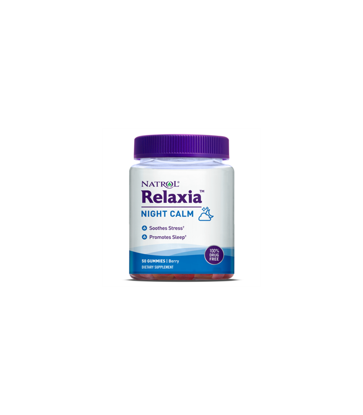 Natrol Relaxia Night Calm / 50 желирани таблетки