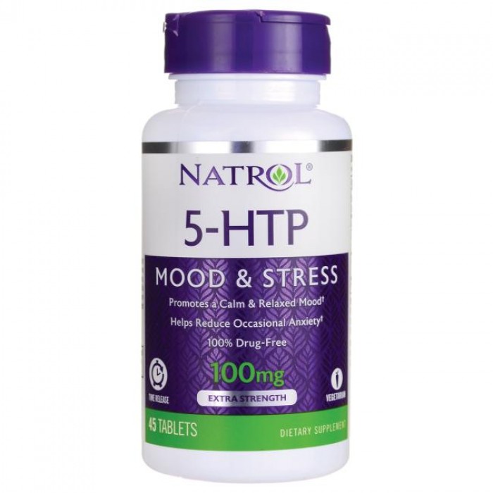 Natrol - 5-HTP 100mg - Time Release / 45 tabs