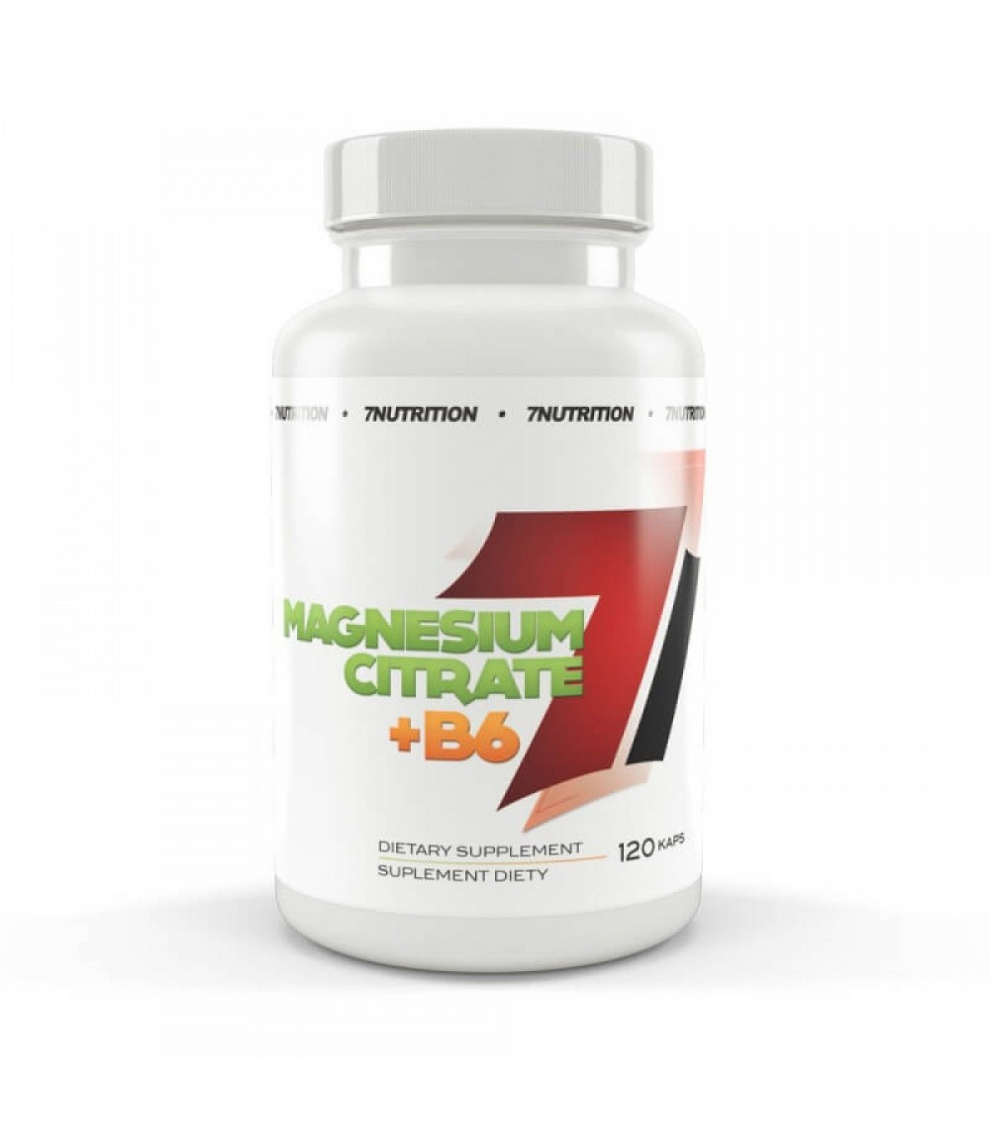 7Nutrition - Magnesium Citrate+B6 / 120caps