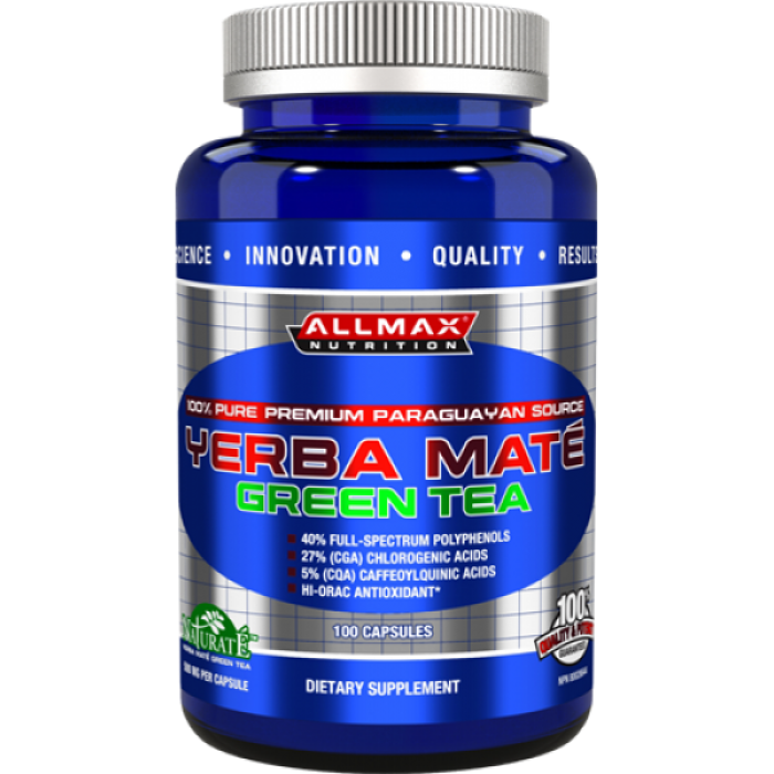 AllMax - Yerba Mate Green Tea / 100 Caps.