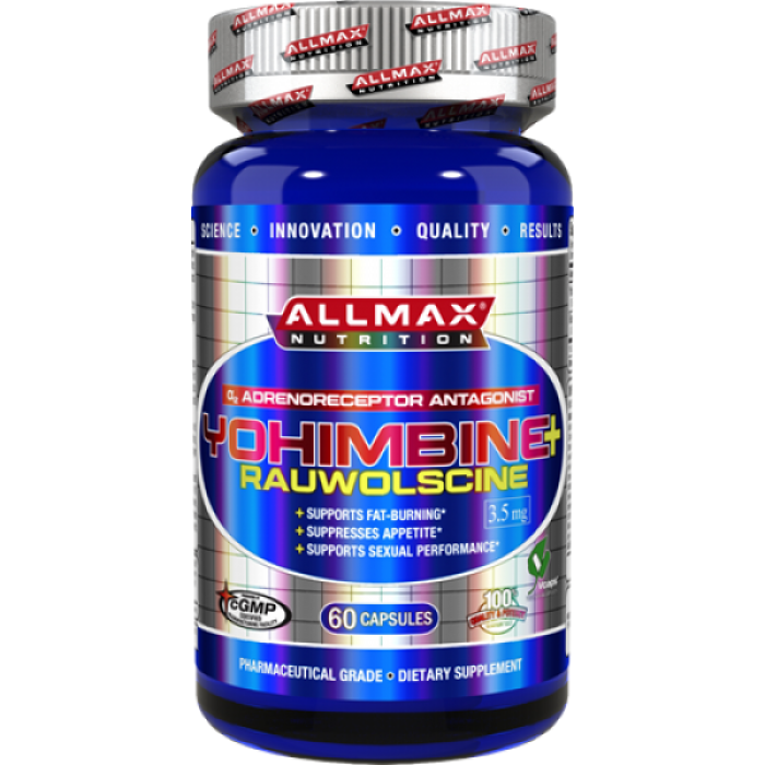 AllMax - Yohimbine + Rauwolscine / 60 caps.