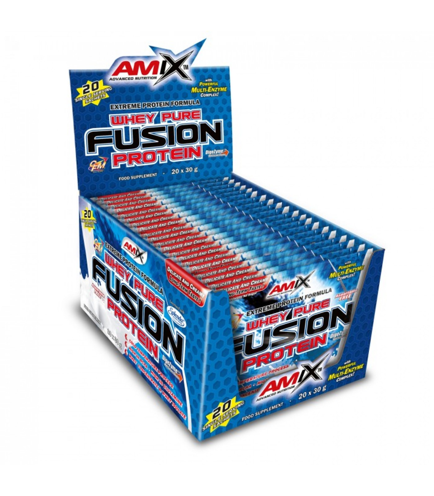 Amix - Whey Pure Fusion / 20 x 30g.