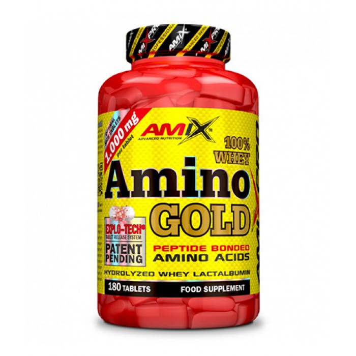 AMIX - Amino Whey Gold / 180 Tabs.