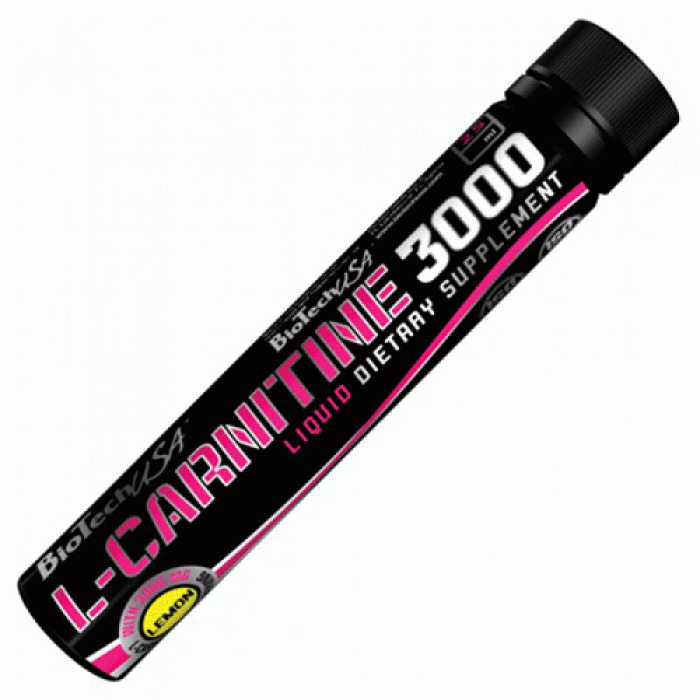 BioTech - L-Carnitine 3000mg. / 1amp x 25ml.