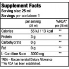 BioTech - L-Carnitine 3000mg. / 20amps x 25ml.