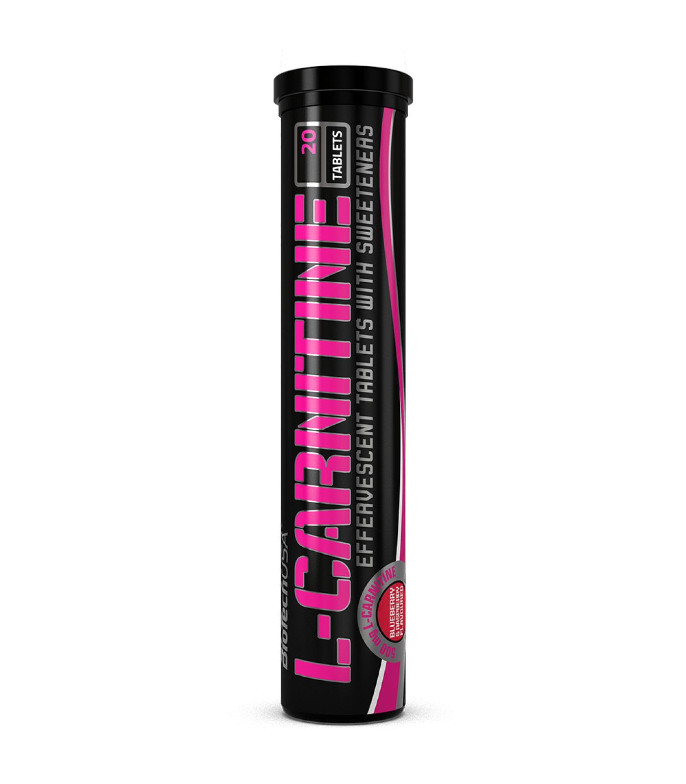 BioTech - Effervescent L-Carnitine 500mg / 20 tabs.