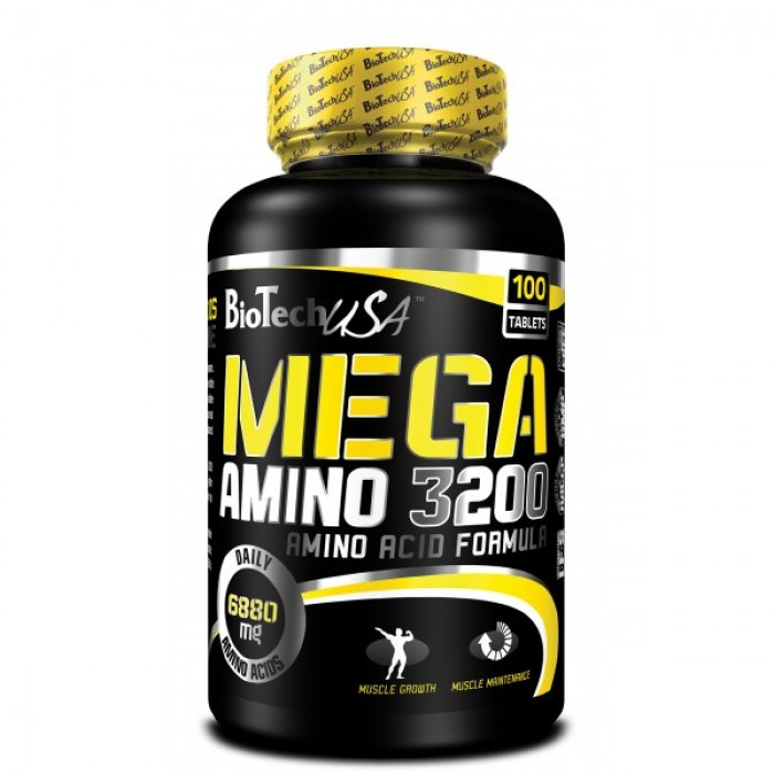 BioTech - Mega Amino 3200 / 100 tabs.