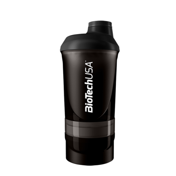 BIOTECH USA Shaker Wave+ 600ml(+200ml+150ml) Panther Black