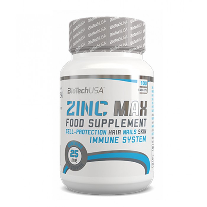 BioTech - Zinc Max / 100 tabs.