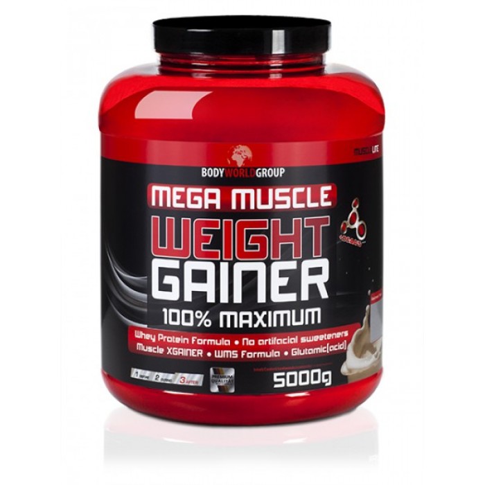 BWG - Mega Muscle Weight Gainer / 5000 gr.