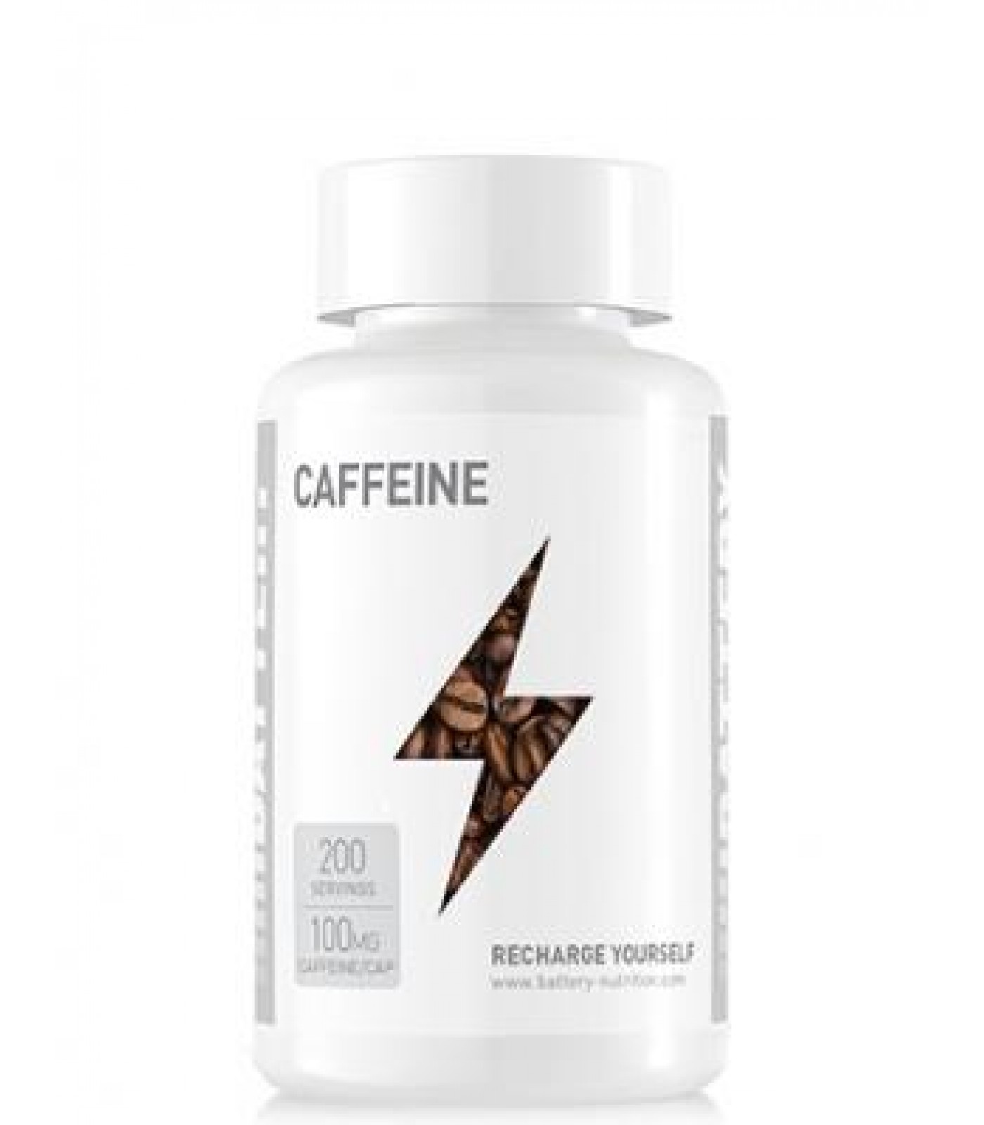 Battery Nutrition - Caffeine / 200caps.