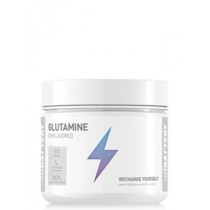 Battery Nutrition - Glutamine Unflavoured / 500g.