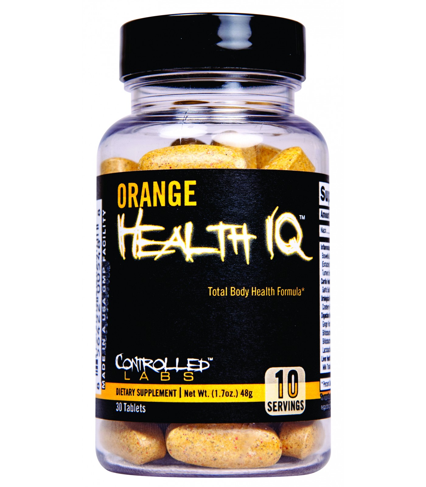 Controlled Labs - Orange Health IQ / 90 tabs.