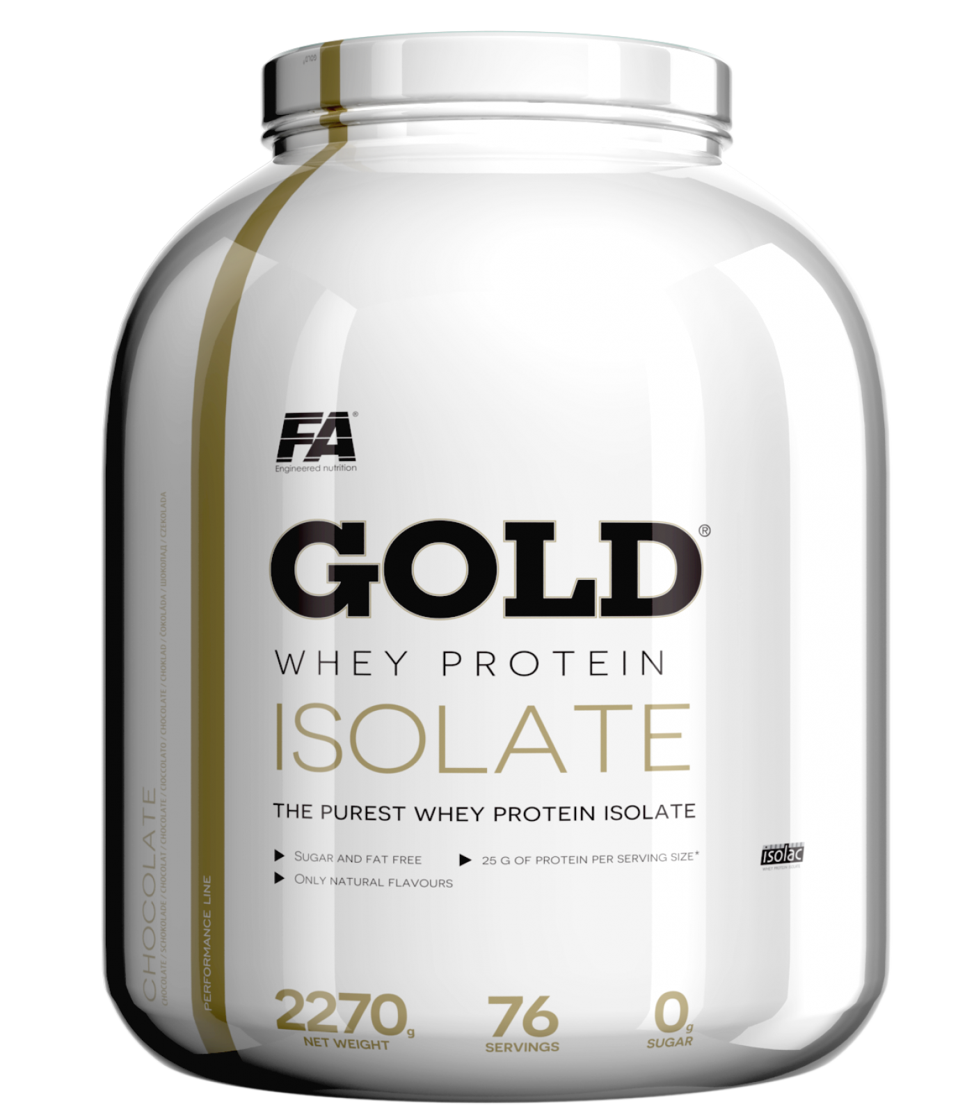 FA Nutrition - Gold Whey Isolate / 2000gr.​