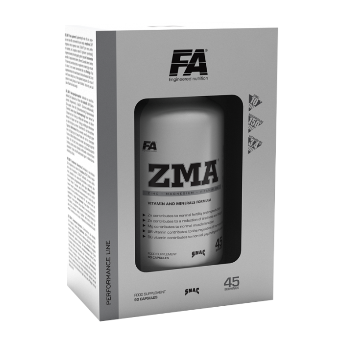 FA Nutrition - ZMA (L-OptiZinc) / 90 caps.