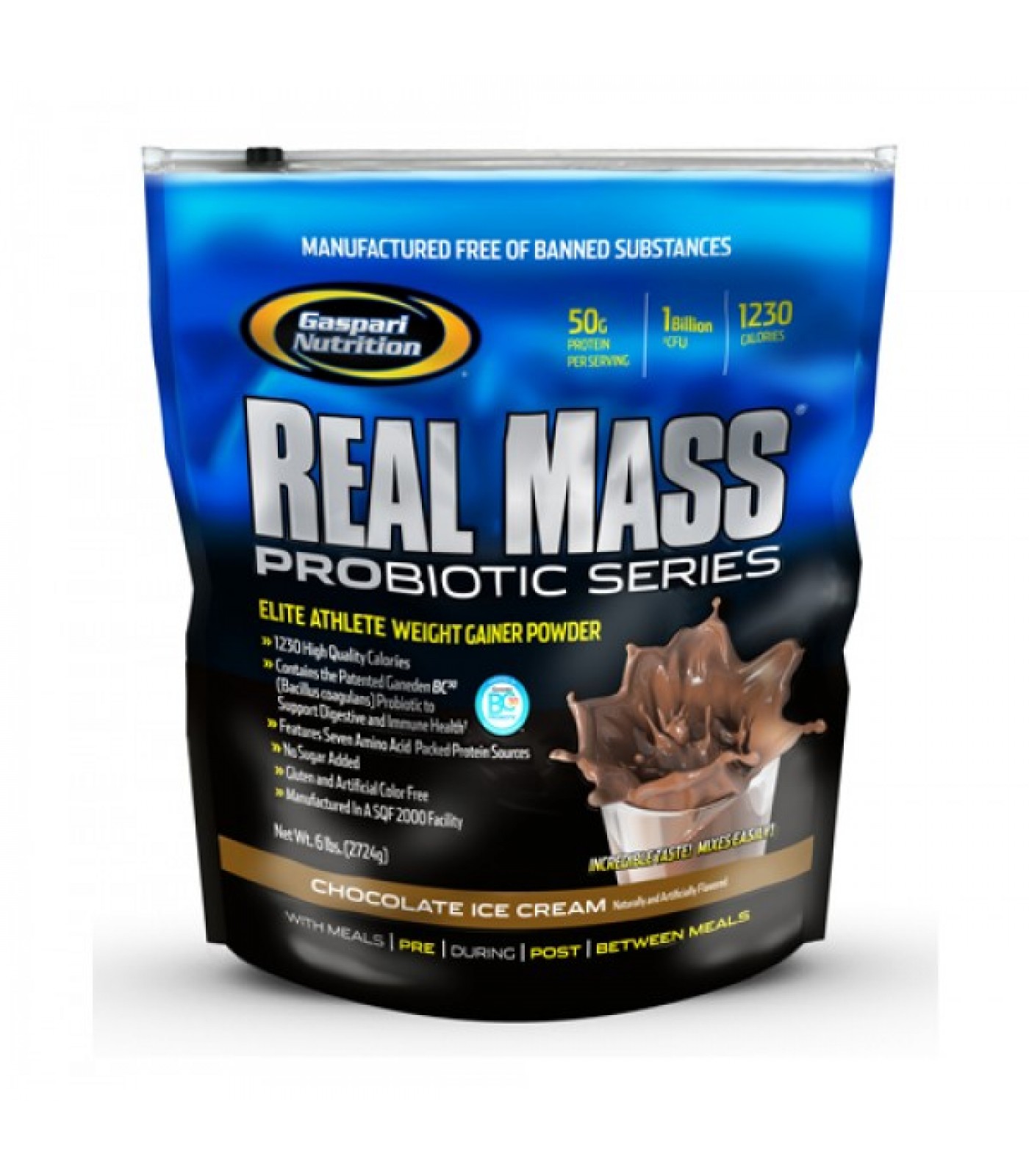 Gaspari - Real Mass Probiotic / 2721гр.