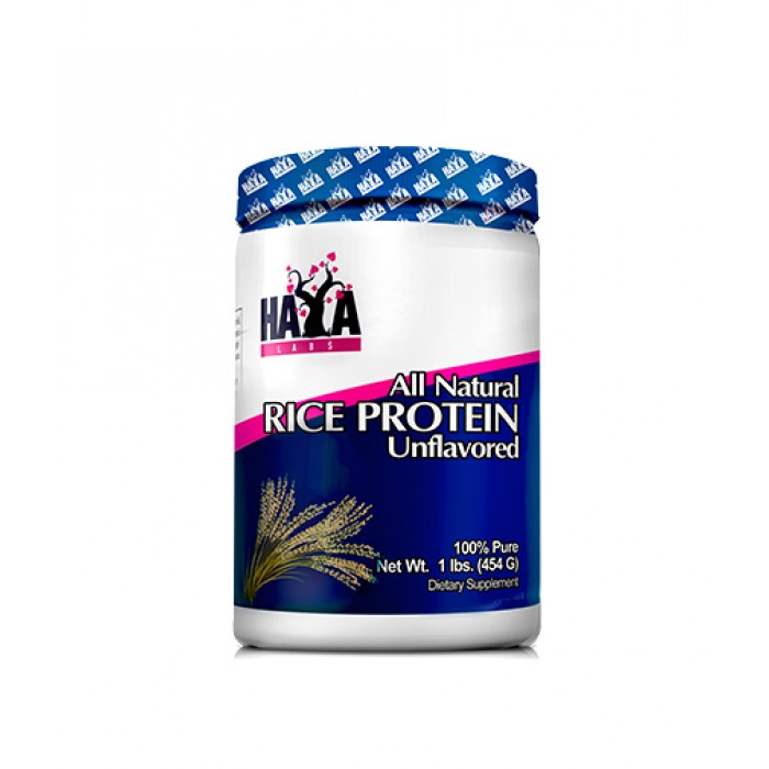 Haya Labs - 100% All Natural Rice Protein / 454 gr.- Unflavored