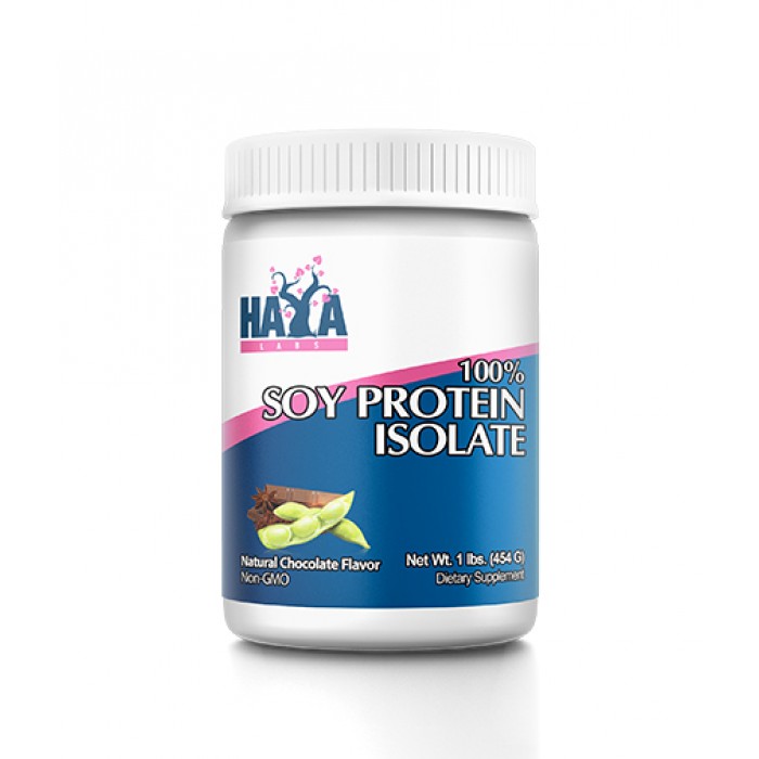 Haya Labs - 100% Soy Protein Isolate (NON GMO) / 454 gr.
