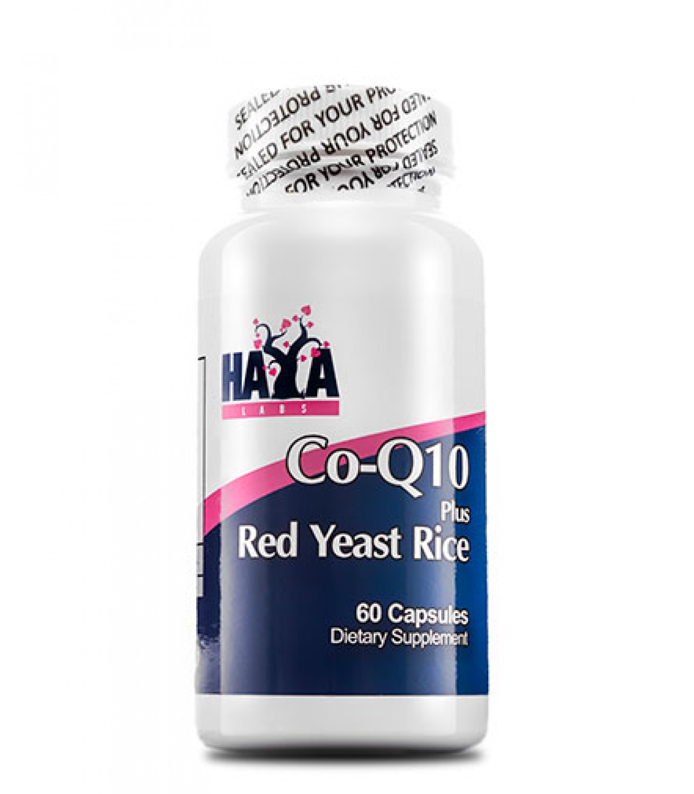 Haya Labs - Co-Q10 60mg. & Red Yeast Rice 500mg. / 60 Softgels