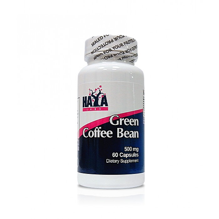 Haya Labs - Green Coffee Bean Extract 500mg. / 60 caps.