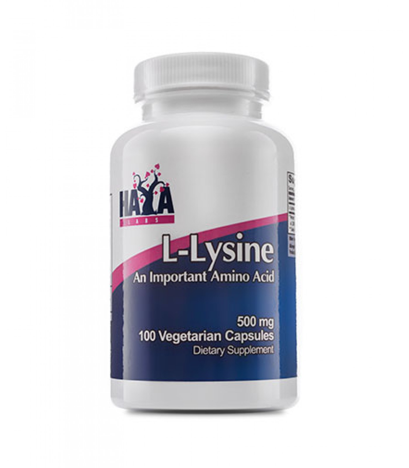 Haya Labs - L-Lysine 500mg / 100 caps