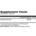 Haya Labs - Raspberry Ketones 500mg. / 100 caps.