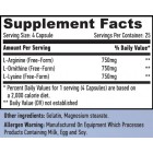 Haya Labs - L-Arginine / L-Ornithine / L-Lysine / 100 caps.