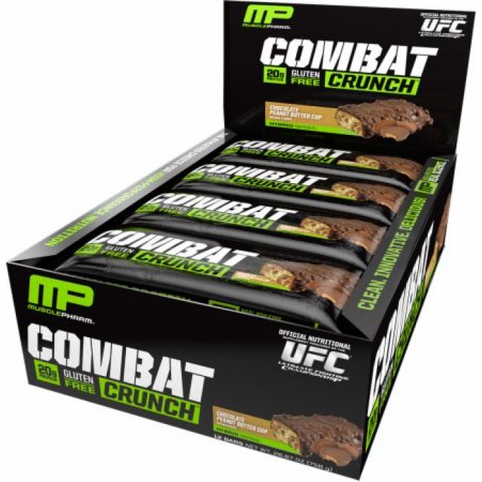 Muscle Pharm - Combat Crunch Bar / 12 x 63 gr.