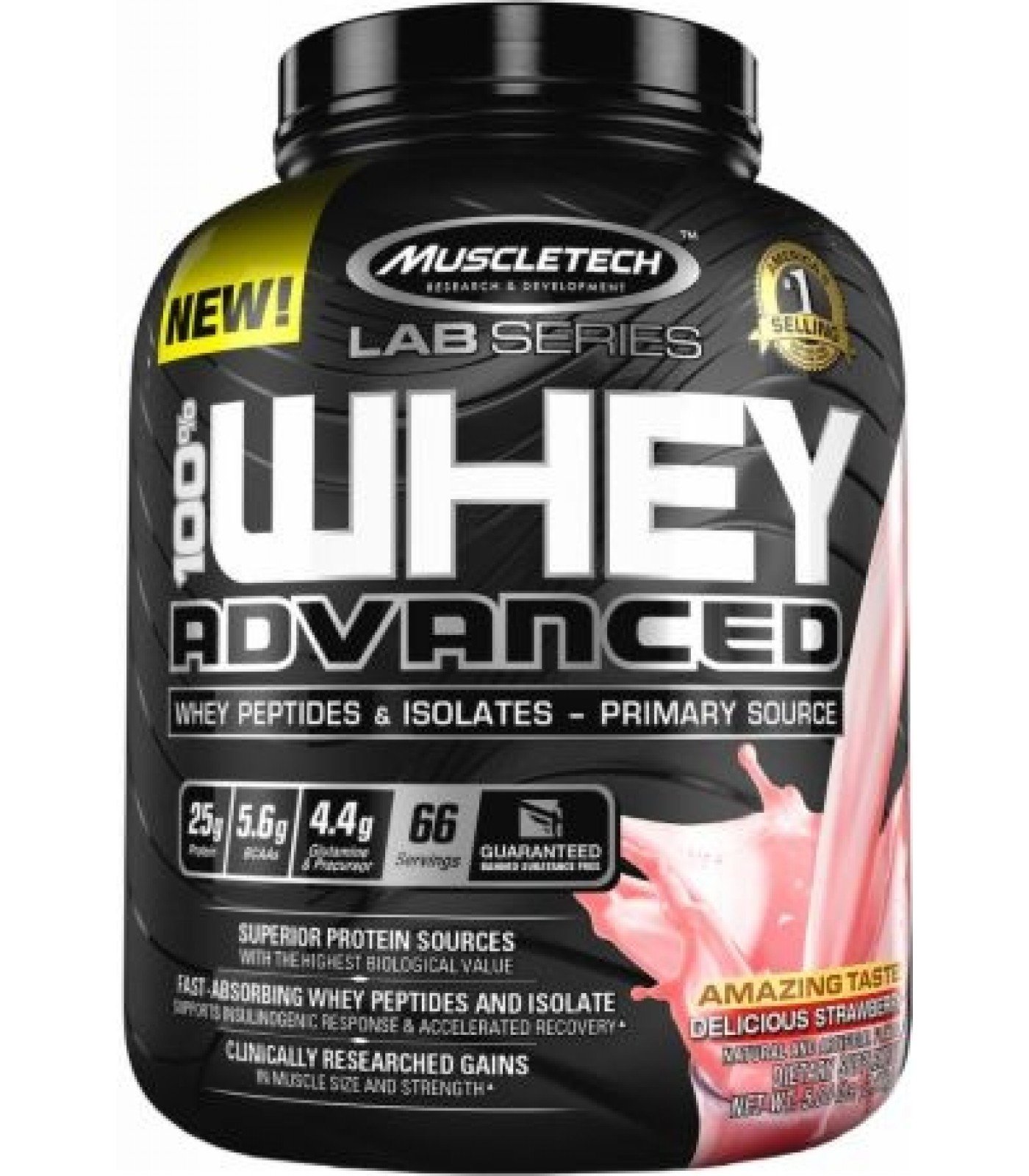 MuscleTech Lab Series 100 Whey Advanced / 5lbs.