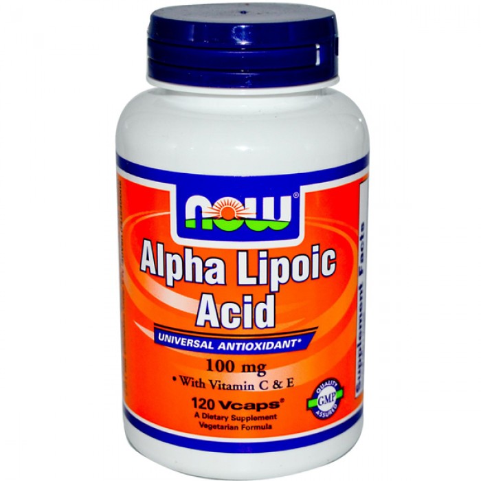 NOW - Alpha Lipoic Acid 100mg. / 120 Vcaps.