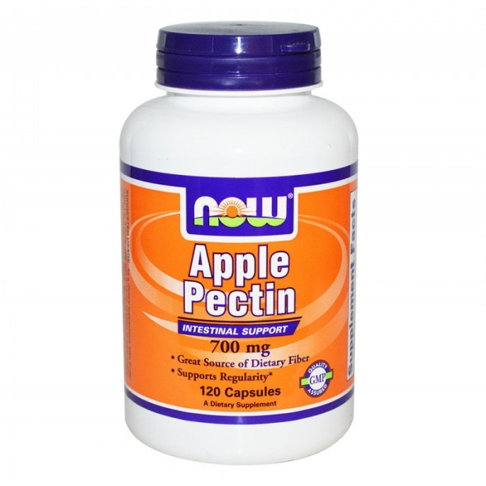 NOW - Apple Pectin (Ябълков пектин) 700 mg - 120 caps. 