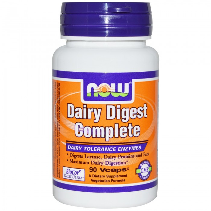 NOW - Dairy Digest Complete - 90 Vcaps®
