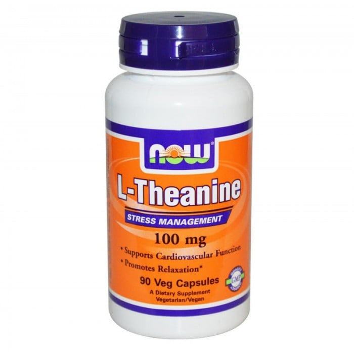 NOW - L-Theanine 100 mg - 90 caps. 