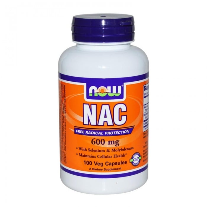 NOW - N-Acetyl Cysteine 600 mg - 100 caps. 