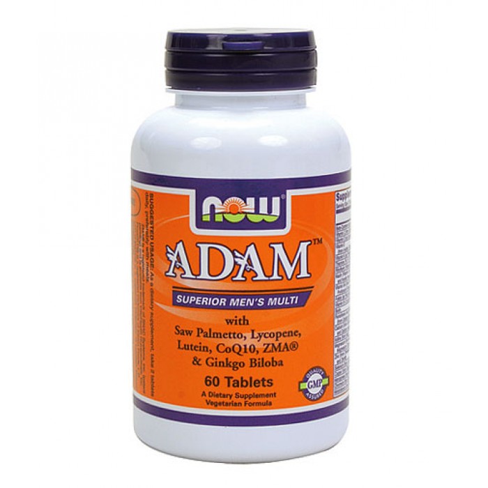 NOW - ADAM™ Superior Mens Multiple Vitamin / 60 tabs.