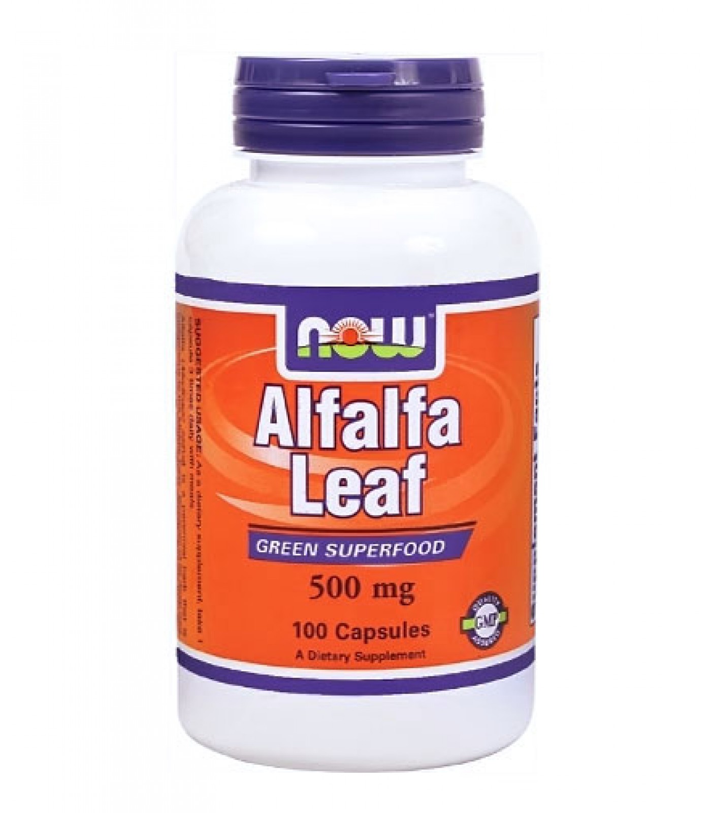 NOW - Alfalfa Leaf 500mg. / 100 Caps