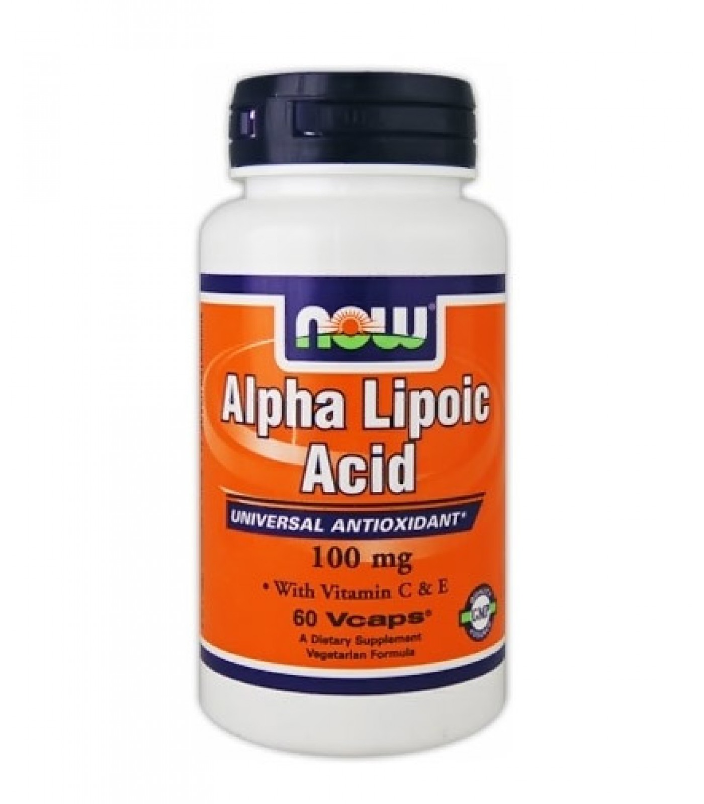 NOW Alpha Lipoic Acid 100 mg. / 60 Vcaps.