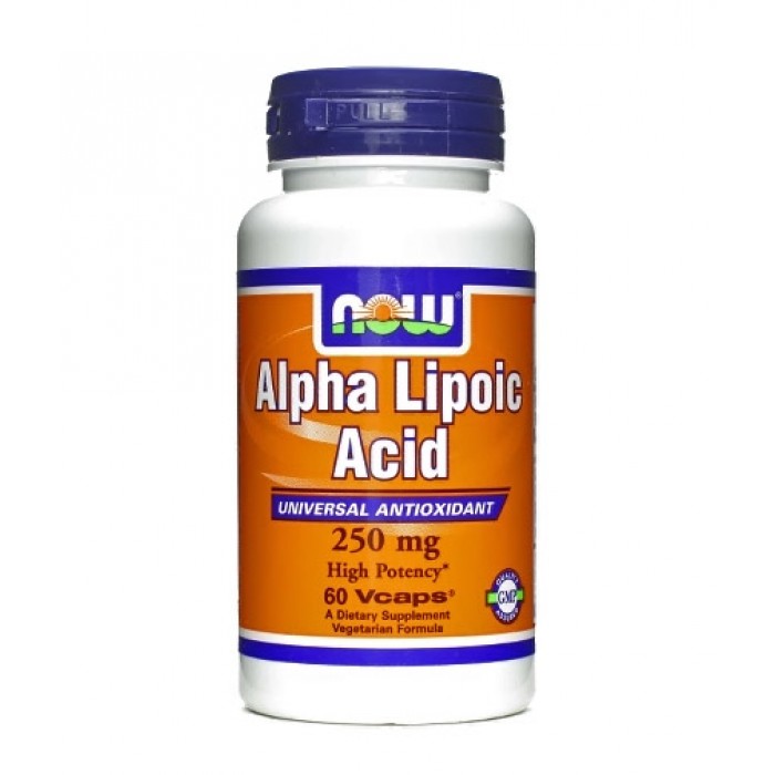 NOW - Alpha Lipoic Acid 250mg / 60 caps.
