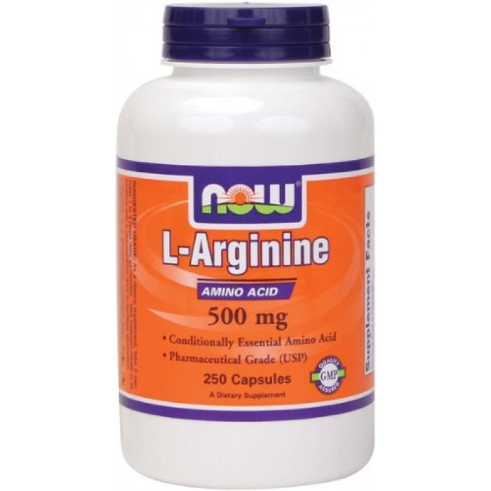 NOW - Arginine 500mg. / 250 caps.
