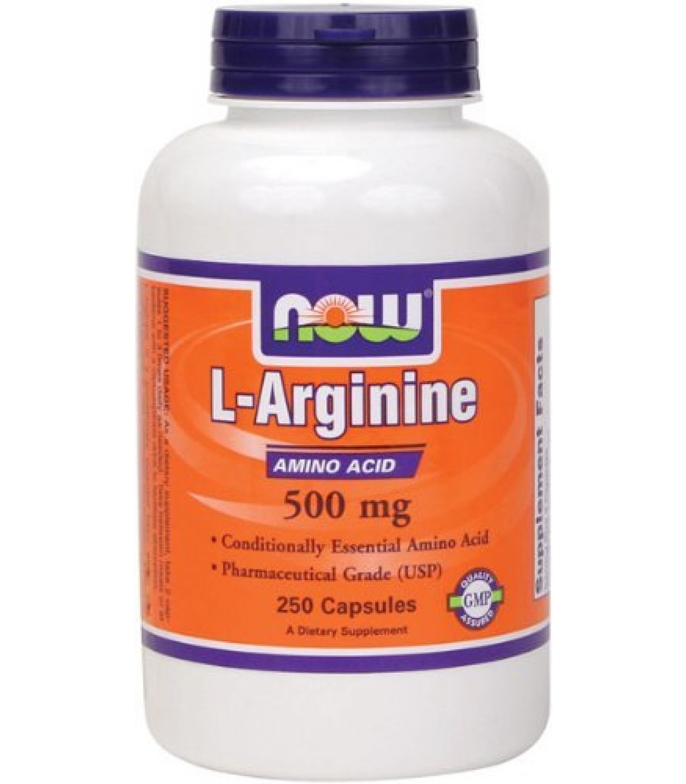 NOW - Arginine 500mg. / 250 caps.