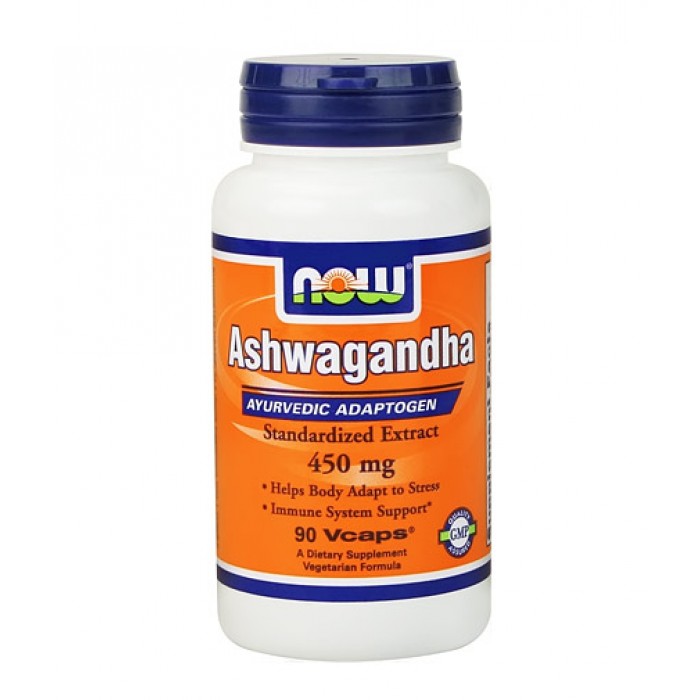 NOW - Ashwagandha Extract 450mg. / 90 Vcaps.